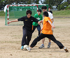 フットサルの様子