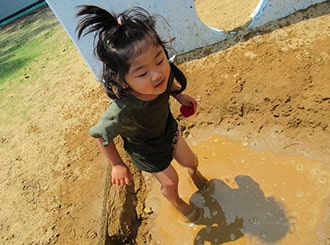 水遊び・泥遊び